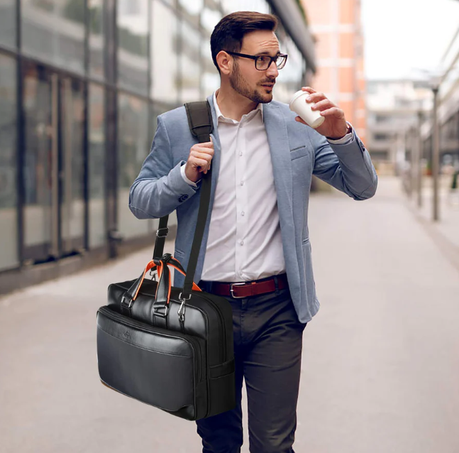 Cartable cuir pour - Ordinateur portable